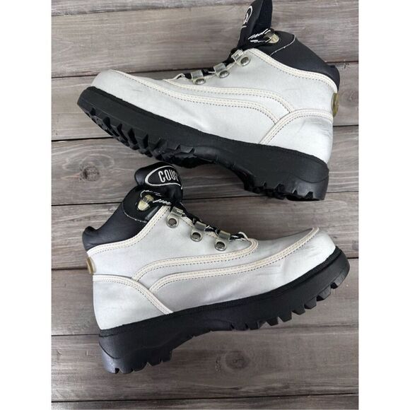 Cougar Cruiser Retro Metallic Silver Lug Boot Size 7.5 - Picture 10 of 11